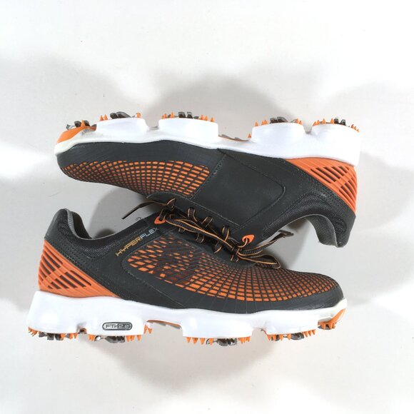 FootJoy HyperFlex Golf Shoes Mens Size 7.5 Gray Orange White 51015 main image 9